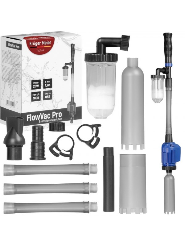 Сифон для акваріума Kruger Meier FlowVac Pro 4-в-1