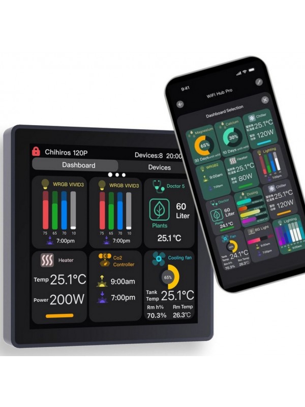 Интеллектуальный WiFi-хаб Chihiros WiFi Hub Pro для управления аквариумной техникой