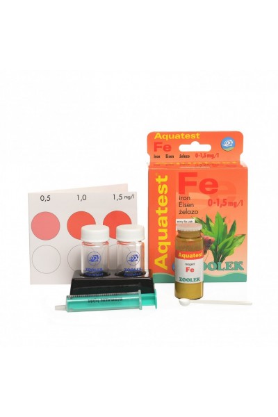 Тест рівня заліза Zoolek Aquatest Fe (1100)