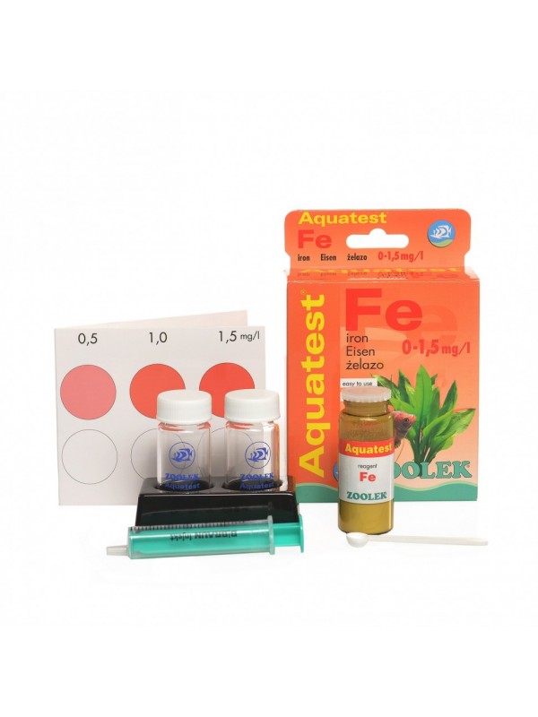 Тест рівня заліза Zoolek Aquatest Fe (1100)