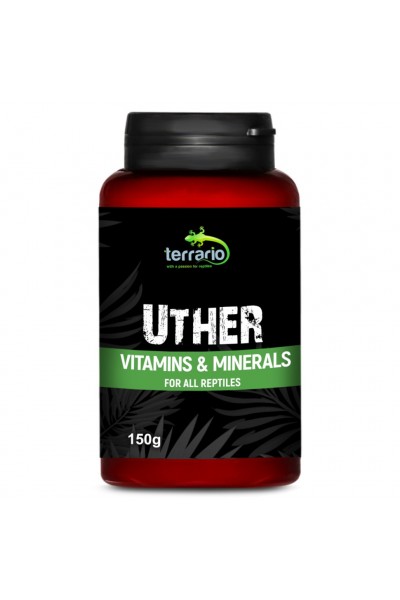 Витамины для рептилий и земноводных Terrario UTHER for Reptiles 150г