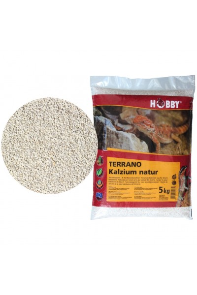 Субстрат кальцієвий Hobby Terrano Calcium Substrate natural 2-3мм, 5кг (34063)