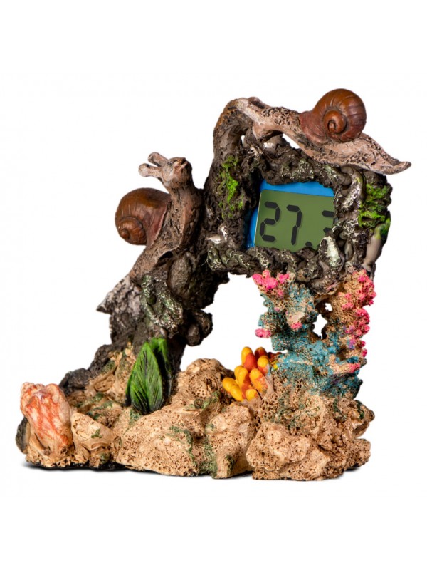 Декорация Yusee Aquarium Decor Thermometer с термометром LCD 14X6X11см (ys201030)