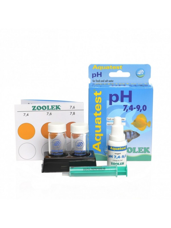 Тест pH (7,4-9,0) Zolek Aquatest pH 7,4-9,0 (1110)