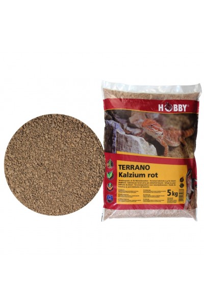 Субстрат кальцієвий Hobby Terrano Calcium Substrate red 2-3мм, 5кг (34073)