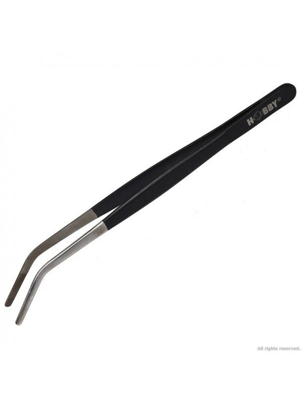 Пінцет вигнутий Hobby Tweezer curved 20см. (36306)