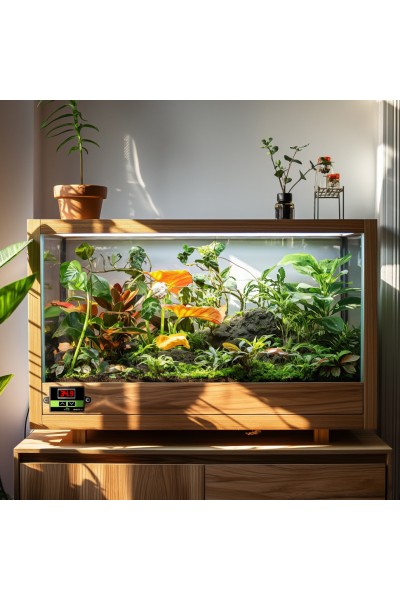Нагревательный мат с термостатом Terrario Amantea 2.0 5W 14x15см