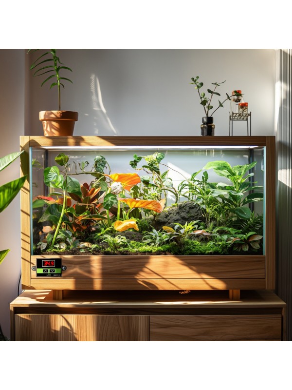 Нагрівальний мат з термостатом Terrario Amantea 2.0 5W 14x15см