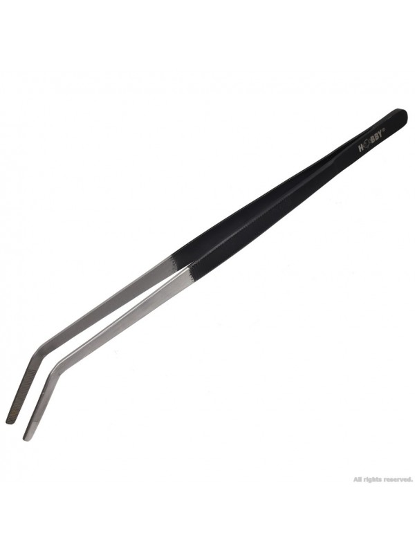 Пінцет вигнутий Hobby Tweezer curved 30см. (36310)