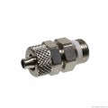 Фитинг с 1/8 под шланг 4/6мм Camozzi 1511 6/4 - 1/8 (1511 6/4-1/8)
