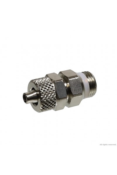 Фітинг з 1/8 під шланг 4/6мм Camozzi 1511 6/4 - 1/8 (1511 6/4-1/8)