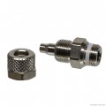 Фитинг с 1/8 под шланг 4/6мм Camozzi 1511 6/4 - 1/8 (1511 6/4-1/8)
