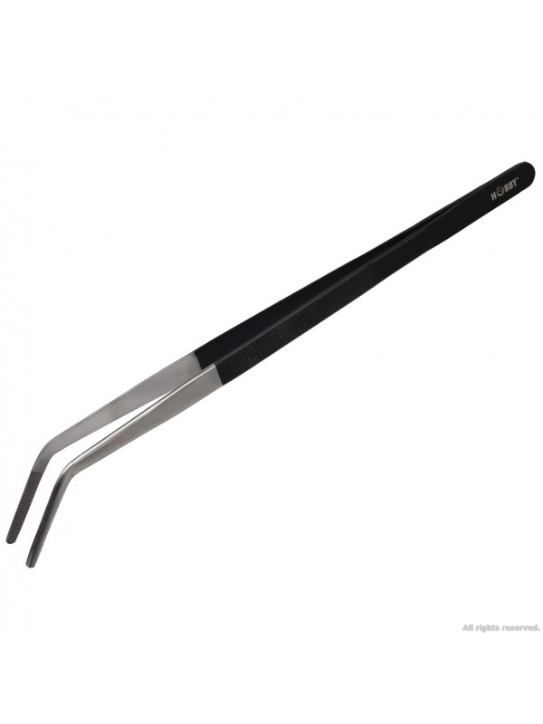 Пинцет изогнутый Hobby Tweezer curved 40см. (36314)