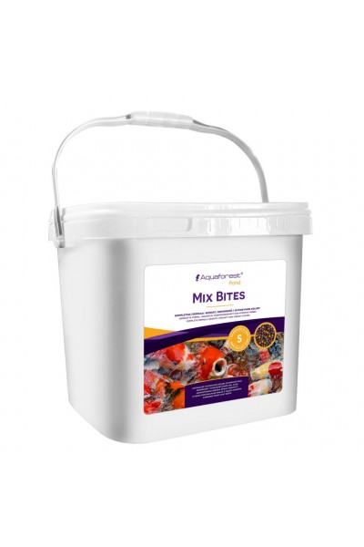 Корм для кої та ставкових риб 3мм Aquaforest Mix Bites S POND 2,25кг