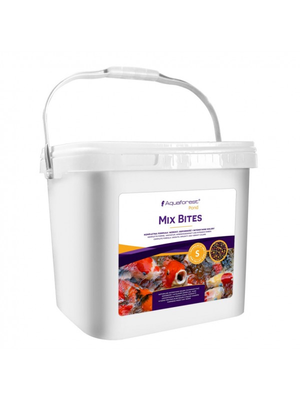Корм для кої та ставкових риб 3мм Aquaforest Mix Bites S POND 2,25кг