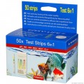 Тест-полоски для аквариумов и прудов Easy-Life 6in1 test strips 50 тестов (TST61)