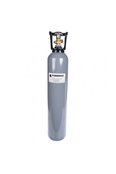 Балон CO2 з плоским дном, металевий, незаправлений Powermat 8л. 68см. (PM0407)