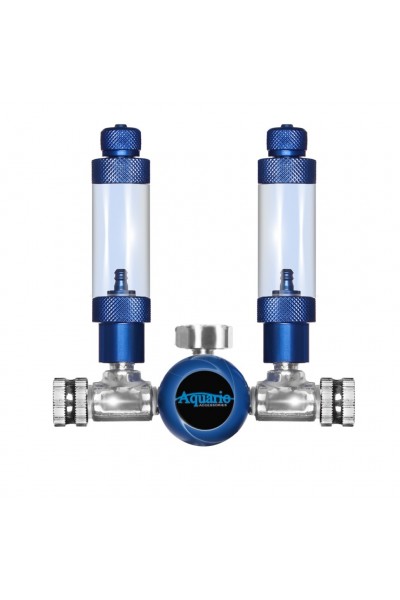 Редуктор CO2 Aquario BLUE TWIN Standard на два выхода