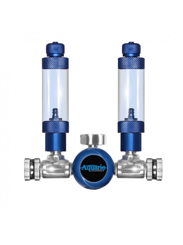 Редуктор CO2 Aquario BLUE TWIN Standard на два виходи