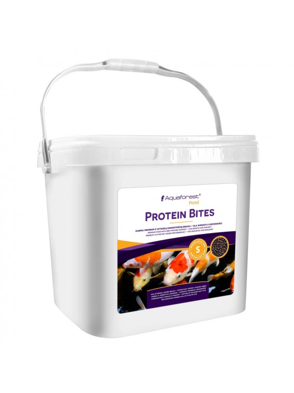 Корм високобілковий для кої та ставкових риб Aquaforest Protein Bites S POND 2,25кг