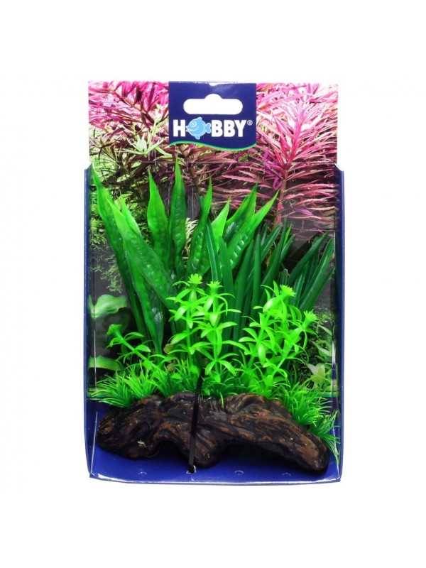 Искусственное растение Hobby Flora Root 1 S 17см (51593)
