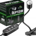 Светильник длинный с зажимной ручкой и таймером Terrario Long ReptiSun Time Control 200W