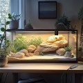 Светильник длинный с зажимной ручкой и таймером Terrario Long ReptiSun Time Control 200W