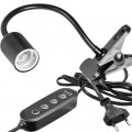 Светильник длинный с зажимной ручкой и таймером Terrario Long ReptiSun Time Control 200W