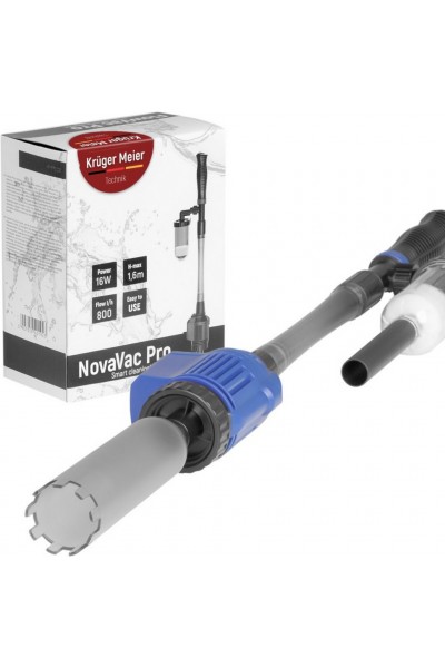 Сифон для аквариума Kruger Meier NovaVac Pro 4-in-1, 16 Вт, 800 л/час