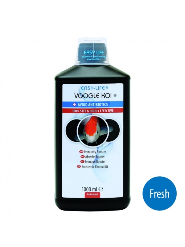 Лікування і підтримка імунітету для Коі, аналог антибіотика Easy-Life Voogle Koi 1000мл (VV1000)