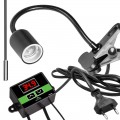 Светильник длинный с зажимной ручкой и термостатом Terrario Long ReptiSun Temperature Control 200W