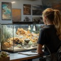 Світильник керамічний патрон з термостатом Terrario Muaritan Temperature Control 200W