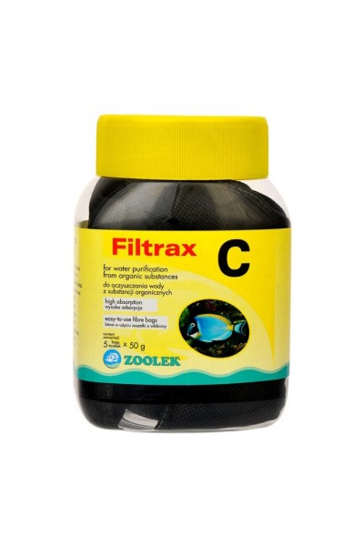 Активированный уголь Zoolek Filtrax C 5х50г (3038)