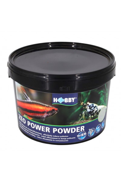 Цеолітовий порошок для очищення акваріума Hobby Zeo Power Powder 2кг (51076)