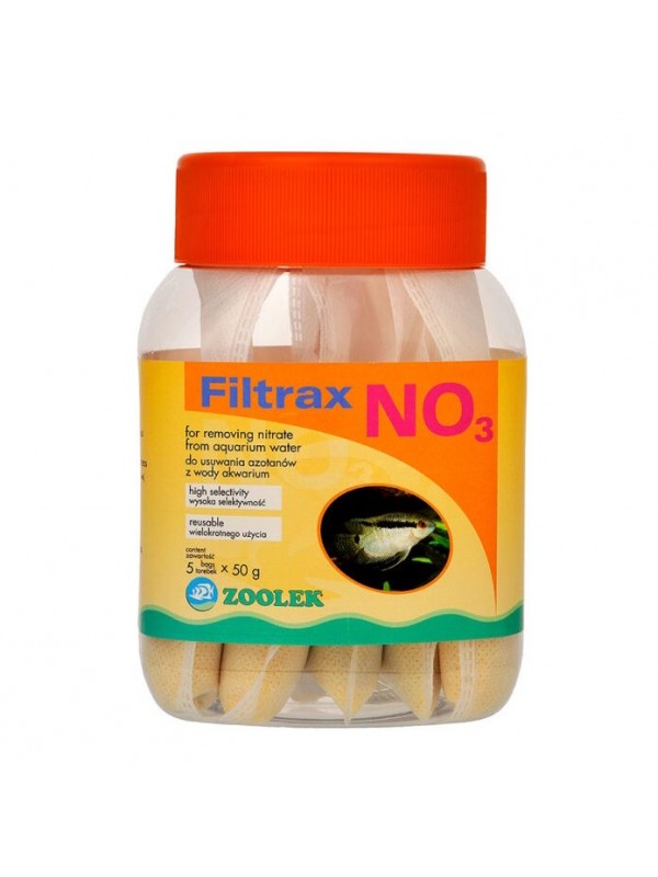 Наповнювач для зниження NO3 Zoolek Filtrax NO3 5х50г (3048)