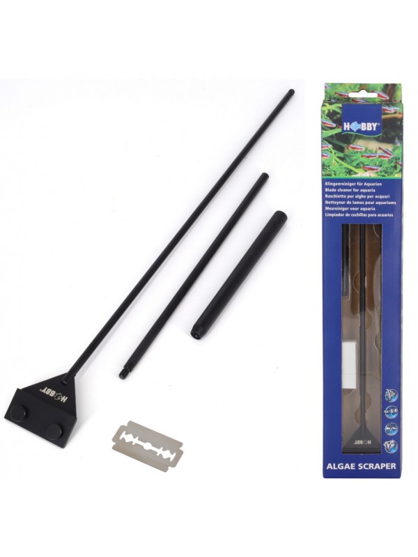 Скребок для очищення скла акваріума Hobby Algae Scaper 47-65см (61497)