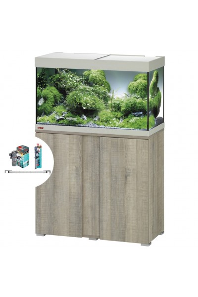 Акваріумний комплект Eheim vivaline LED 126 1x10.6W (LED) сірий дуб з тумбою (0613001)