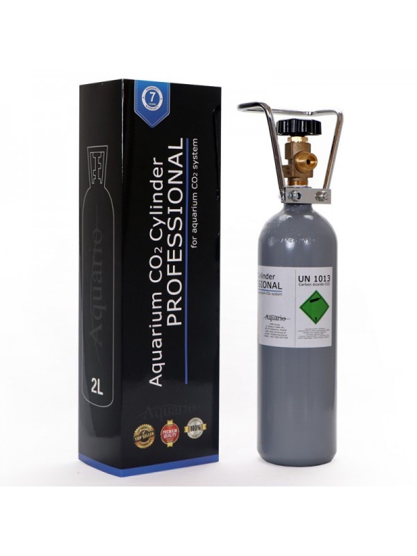 Балон CO2 багаторазовий Aquario BLUE 2л 47см (ACO2-2L)