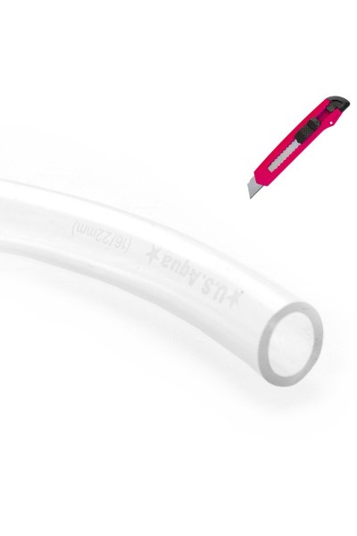 Шланг U.S.AQUA Clear Hose прозрачный 16/22 1м. (u-s-aqua-clear-hose-16-1)