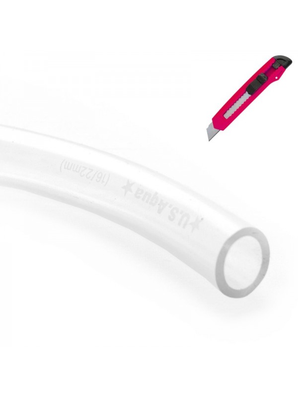 Шланг U.S.AQUA Clear Hose прозорий 16/22 1м. (u-s-aqua-clear-hose-16-1)