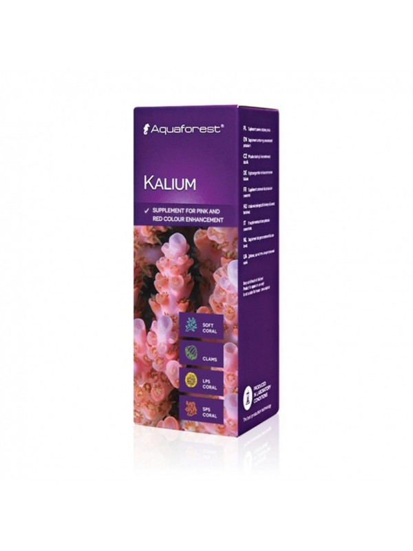 Калій для морського акваріума Aquaforest Kalium 50 мл - підсилення кольору SPS коралів