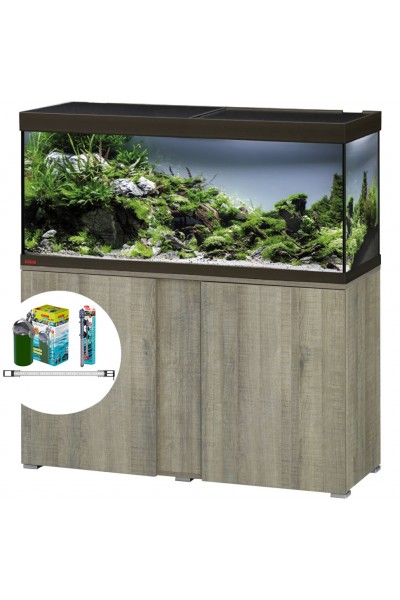 Аквариумный комплект Eheim vivaline LED 240 1x16.3W (LED) oak grey/bronze с тумбой (0613062)