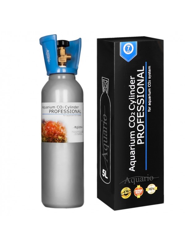 Балон CO2 багаторазовий Aquario BLUE 5л 57см (ACO2-5L)