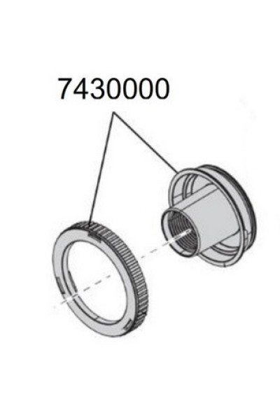 Крышка насоса для Eheim skimmarine 600 (7430000)