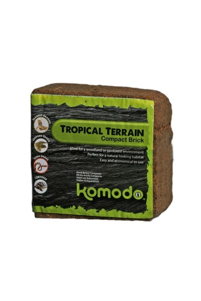 Подложка из кокосового волокна Komodo Tropical Terrain Brick 4л (46000)