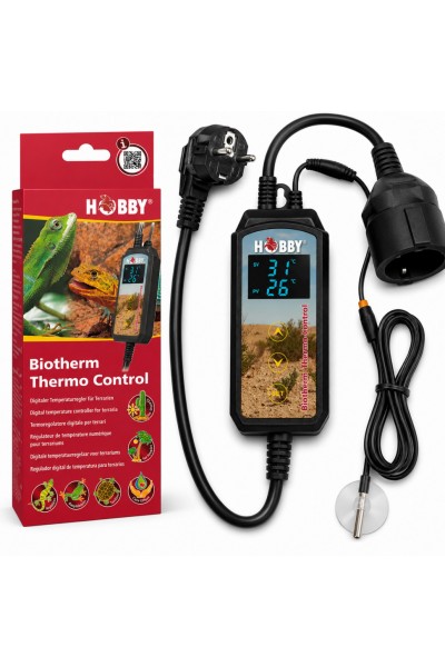 Терморегулятор для тераріуму та інкубатора Hobby Biotherm Thermo Control 300 Вт (10886)