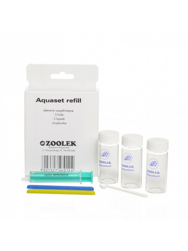 Набір аксесуарів для тестів Zoolek Aquaset 1 BASIC Refill (6012)