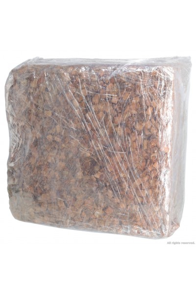 Подстилка из кокосового волокна 6-10мм 28x28x13см, 50л. (KOKOS-CHIPS-SS-50l)