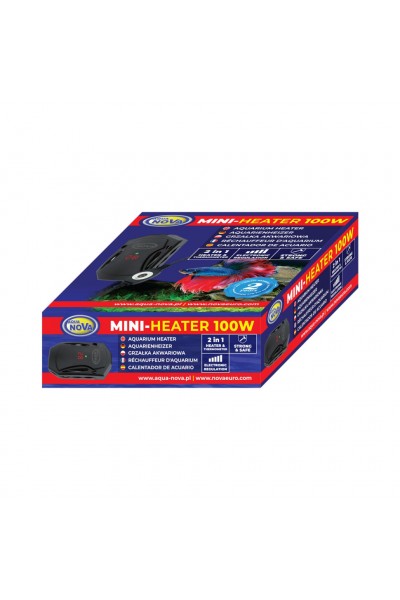 Нагреватель с электронным управлением Aqua Nova 100Вт (MINI-HEATER-100W)
