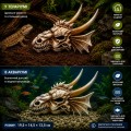 Декорация черепа дракона Hobby Dragon Skull M 19,5×14,5×13,5 см для аквариума и террариума (32075)